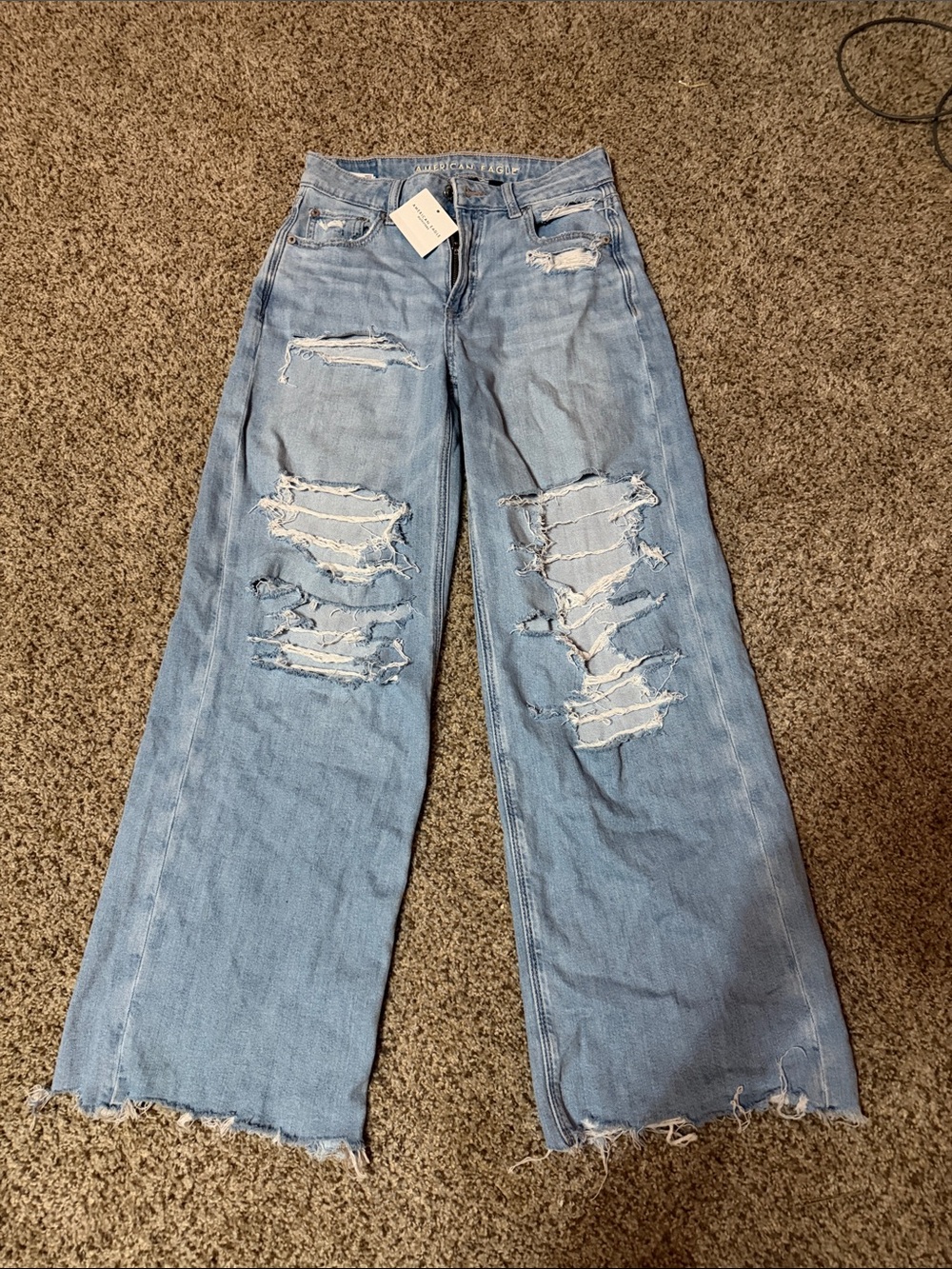 AMERICAN EAGLE wide leg jeans
